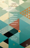Cover: Herbert Scarf's Contributions to Economics, Game Theory and Operations Research - Palgrave Macmillan