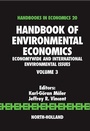 Cover: Handbook of Environmental Economics: Volume 3 - North-Holland