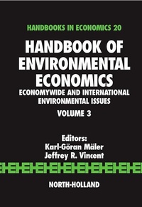 Enlarge image Cover: Handbook of Environmental Economics: Volume 3 - North-Holland