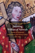 Cover: Inventing William of Norwich - University of Pennsylvania Press