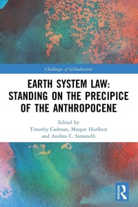 Abbildung von: Earth System Law: Standing on the Precipice of the Anthropocene - Routledge