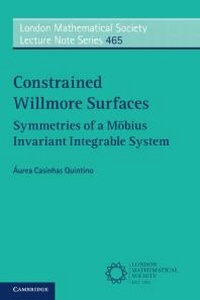Abbildung von: Constrained Willmore Surfaces - Cambridge University Press