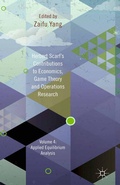 Cover: Herbert Scarf's Contributions to Economics, Game Theory and Operations Research - Palgrave Macmillan