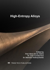 Enlarge image Cover: High-Entropy Alloys - Trans Tech Publications Ltd