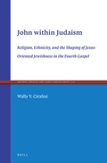 Cover: John within Judaism - Brill
