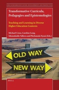 Cover: Transformative Curricula, Pedagogies and Epistemologies - Brill