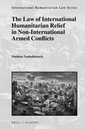 Cover: The Law of International Humanitarian Relief in Non-International Armed Conflicts - Martinus Nijhoff