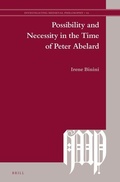 Cover: Possibility and Necessity in the Time of Peter Abelard - Brill