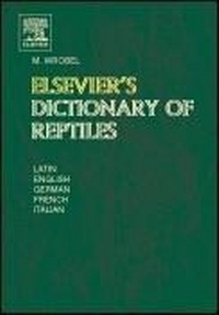 Abbildung von: Elsevier's Dictionary of Reptiles - Elsevier