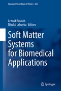 Cover: Soft Matter Systems for Biomedical Applications - Springer