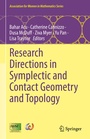 Cover: Research Directions in Symplectic and Contact Geometry and Topology - Springer