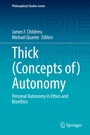 Cover: Thick (Concepts of) Autonomy - Springer