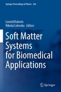 Cover: Soft Matter Systems for Biomedical Applications - Springer