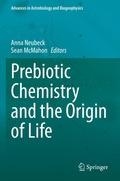 Cover: Prebiotic Chemistry and the Origin of Life - Springer