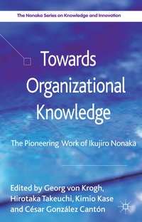 Enlarge image Cover: Towards Organizational Knowledge - Palgrave Macmillan