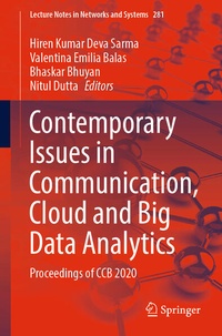 Enlarge image Cover: Contemporary Issues in Communication, Cloud and Big Data Analytics - Springer