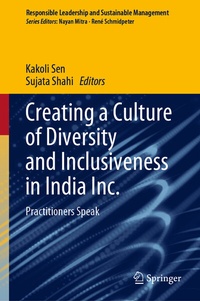 Enlarge image Cover: Creating a Culture of Diversity and Inclusiveness in India Inc. - Springer