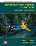 Cover: Applied Numerical Methods with Python for Engineers and Scientists ISE - McGraw-Hill Education