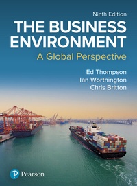 Enlarge image Cover: The Business Environment: A Global Perspective - Pearson Education Limited