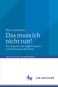 Cover: Das muss ich nicht tun! - J.B. Metzler