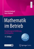Cover: Mathematik im Betrieb - Springer Gabler