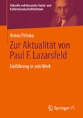 Cover: Zur Aktualit&auml;t von Paul F. Lazarsfeld - Springer VS