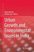 Cover: Urban Growth and Environmental Issues in India - Springer