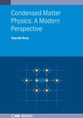 Cover: Condensed Matter Physics: A Modern Perspective - Institute of Physics Publishing