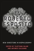 Cover: Roberto Esposito - Edinburgh University Press