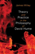 Cover: Theory and Practice in the Philosophy of David Hume - Palgrave Macmillan