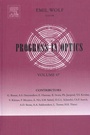 Cover: Progress in Optics - North-Holland