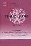 Cover: Progress in Optics - North-Holland
