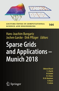 Enlarge image Cover: Sparse Grids and Applications - Munich 2018 - Springer