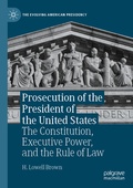 Cover: Prosecution of the President of the United States - Palgrave Macmillan