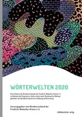 Cover: W&ouml;rterwelten 2020 - Mitteldeutscher Verlag