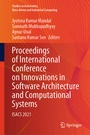 Cover: Proceedings of International Conference on Innovations in Software Architecture and Computational Systems - Springer