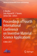 Cover: Proceedings of Fourth International Conference on Inventive Material Science Applications - Springer