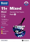 Cover: Bond 11+: Bond 11+ Mixed Standard Test Papers: Pack 1: For 11+ GL assessment and Entrance Exams - Oxford University Press