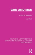 Cover: God and Man - Routledge