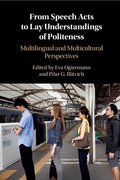 Cover: From Speech Acts to Lay Understandings of Politeness - Cambridge University Press