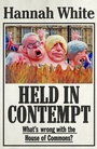 Cover: Held in Contempt - Manchester University Press