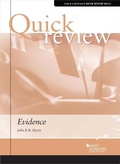 Abbildung von: Quick Review on Evidence - West Academic Press