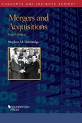Cover: Mergers and Acquisitions - Foundation Press