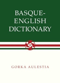 Enlarge image Cover: Basque-English Dictionary - University of Nevada Press