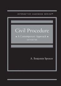 Abbildung von: Civil Procedure - West Academic Press