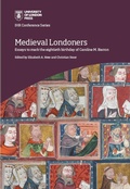 Cover: Medieval Londoners - University of London