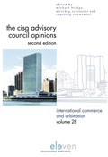 Cover: The CISG Advisory Council Opinions - Eleven International Publishing