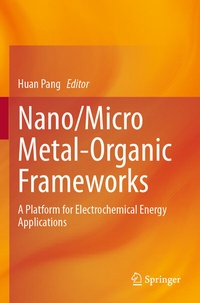 Abbildung von: Nano/Micro Metal-Organic Frameworks - Springer