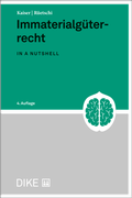 Cover: Immaterialg&uuml;terrecht - Dike Verlag Z&uuml;rich