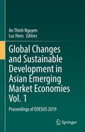 Cover: Global Changes and Sustainable Development in Asian Emerging Market Economies Vol. 1 - Springer